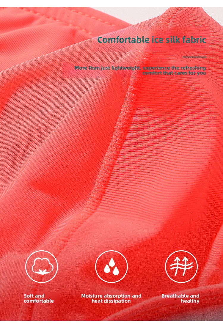 Heren ijszijden slipje met lage taille en dunne, sexy T-broek, ademend_voghion.com