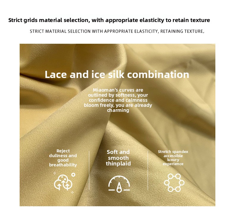 Sexy & Cooling: Women's Ice Silk Cami Nightgown, Perfect For Summer Nights_voghion.com