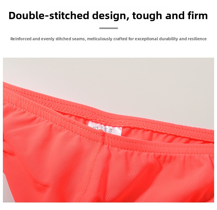 Heren ijszijden slipje met lage taille en dunne, sexy T-broek, ademend_voghion.com