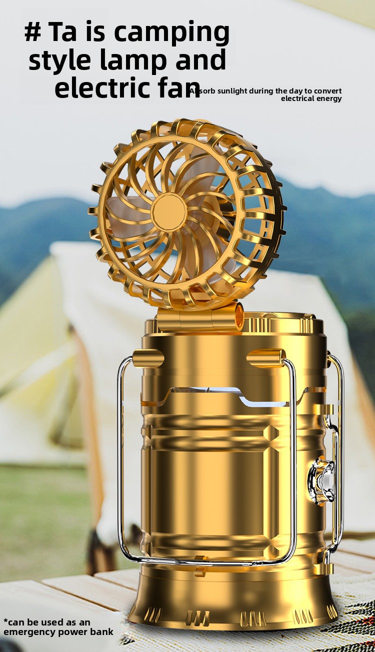 Solar-Multifunktions-Campinglicht kann durch Blasen von Luft aufgeladen werden, Campingmodell lädt Notfall-Taschenlampe im Freien_voghion.com