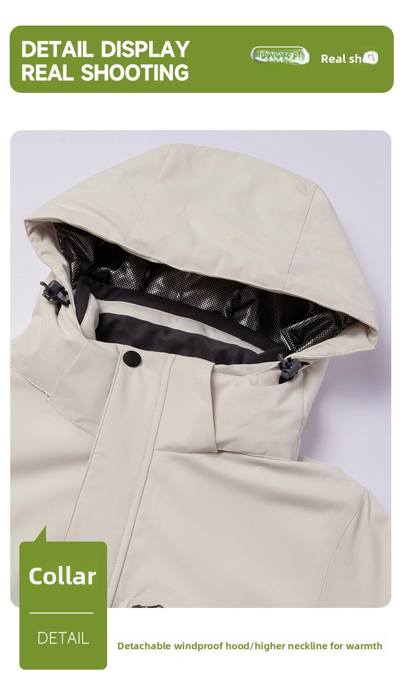 Combinaison de ski d'hiver pour homme, coupe ample et polyvalente, idéale pour les activités de plein air._voghion.com