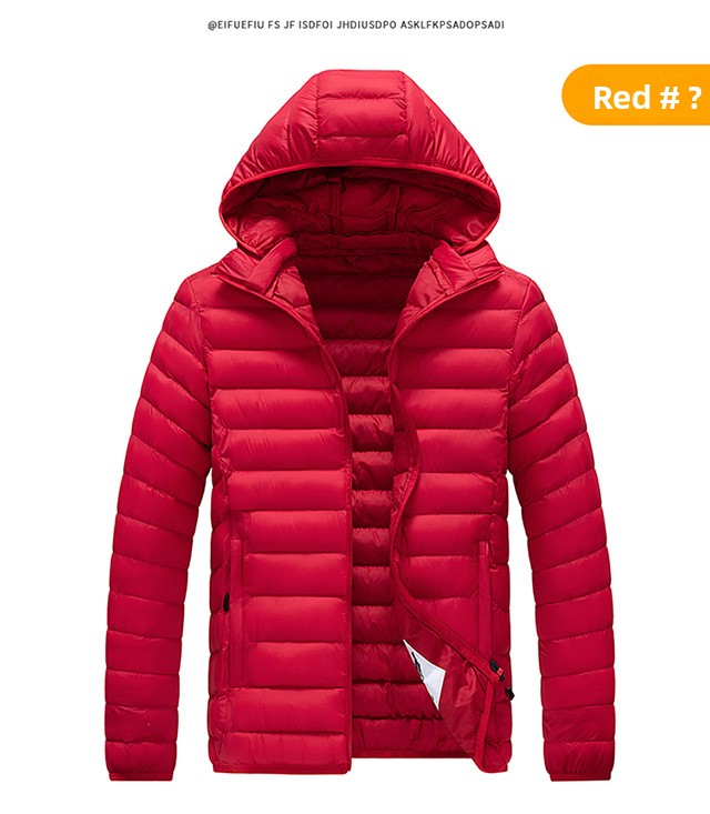 Abiti a costine, Abiti imbottiti in cotone per uomo, Cappelli larghi e rimovibili, Abiti imbottiti in cotone, Giacche casual con cappuccio in cotone imbottite per uomo._voghion.com