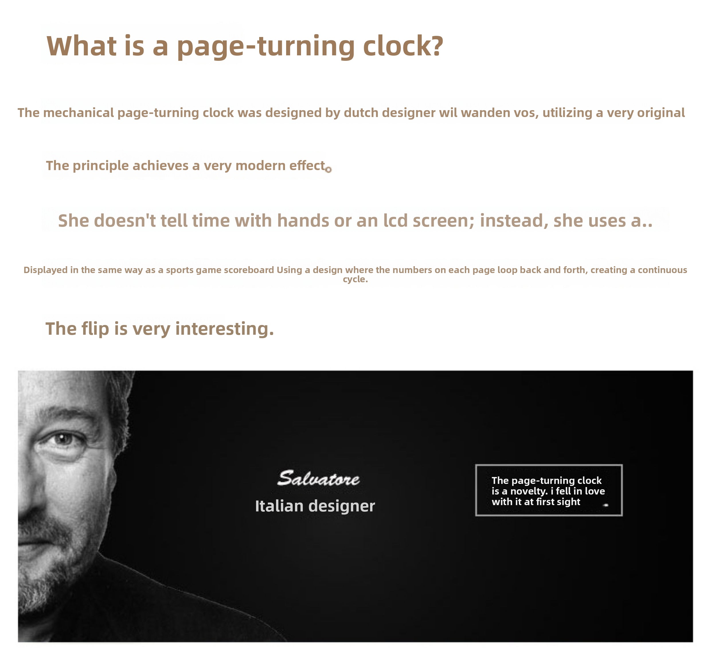 Clock Ornaments | Niche and High-End Decorative Pieces | Creative and Fun Birthday Gifts