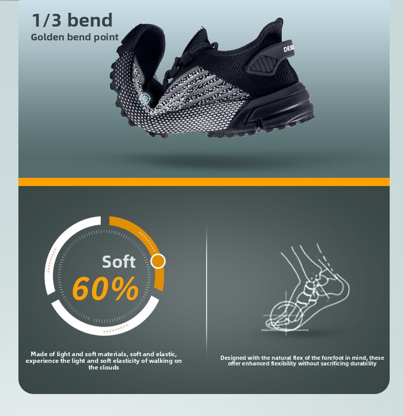 Große Größen Herrenschuhe Neue Marathon-Langstreckenlaufschuhe, atmungsaktive und leichte Laufschuhe Herren Flywoven Mesh Joggingschuhe_voghion.com