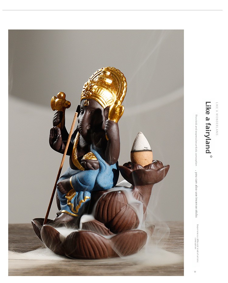 Treasure Elephant Sitting Lotus _16 jpg