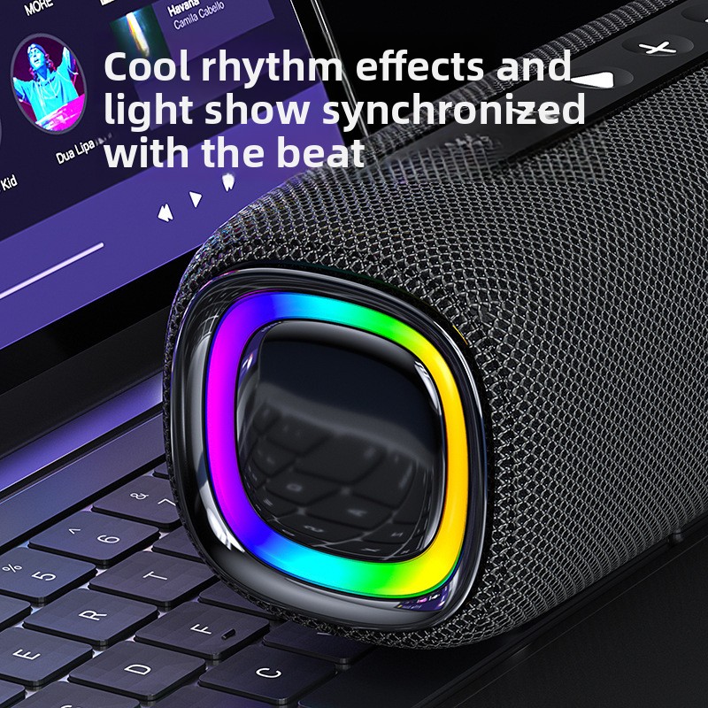 New Wireless Bluetooth Speaker Outdoor Waterproof Portable Super Subwoofer_voghion.com