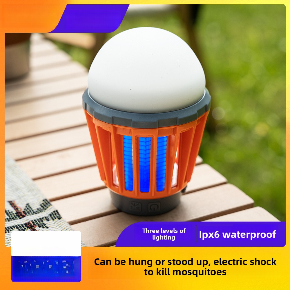 Outdoor Household Waterproof Lighting Ambient Camping Light Camping Mosquito Repellent And Mosquito Killer Canopy Hanging Horse Lamp Tent Stall Light_voghion.com