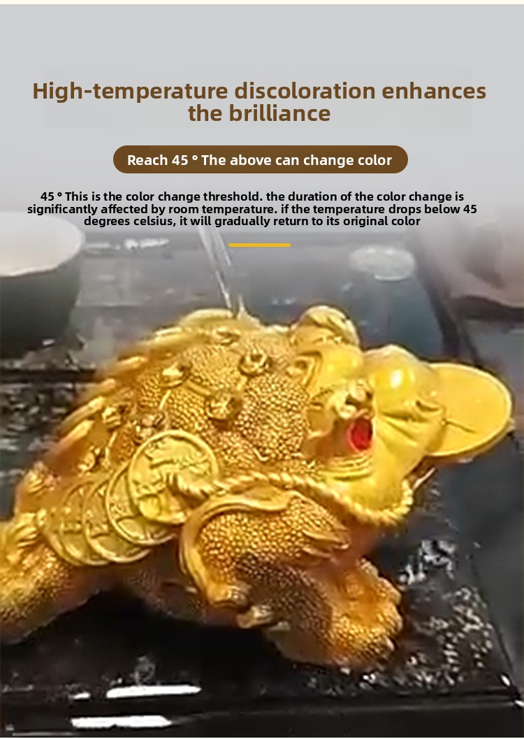 Golden Toad Tea Pet _02 jpg