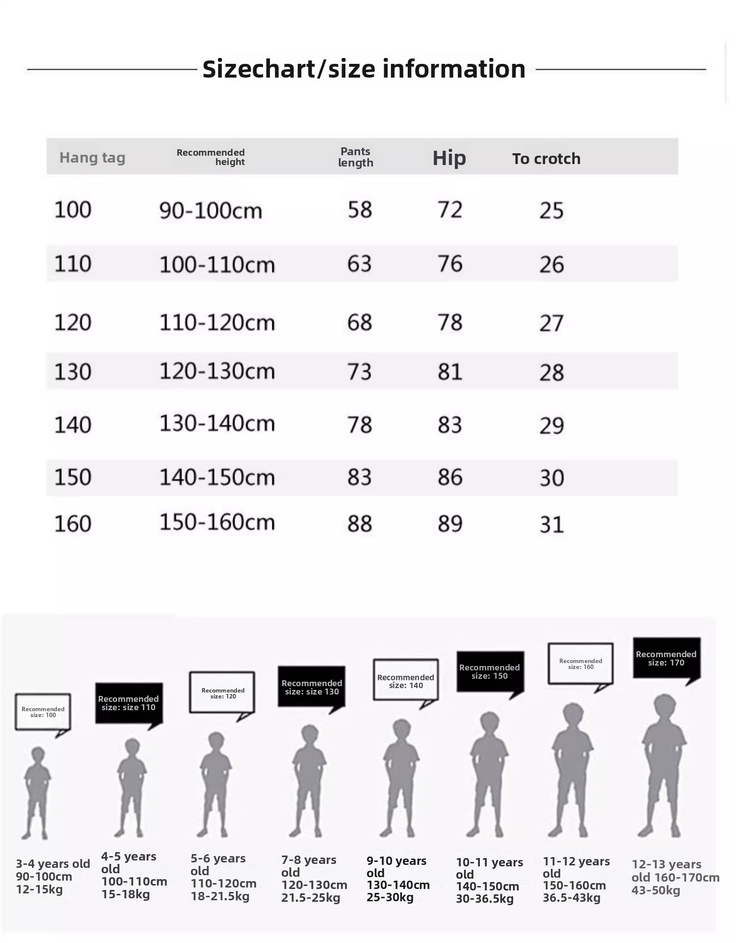 Pantaloni della tuta in cotone sano per bambini, primavera e autunno, pantaloni casual, per bambini di taglia media e grande_voghion.com