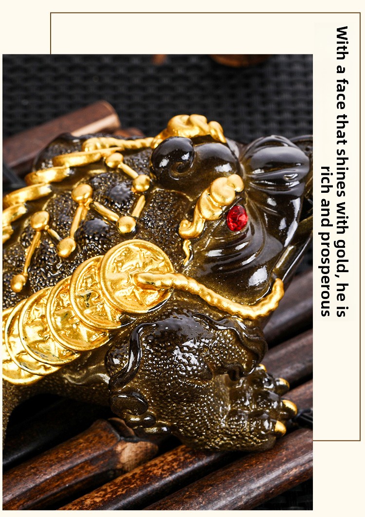 Golden Toad Tea Pet _10 jpg