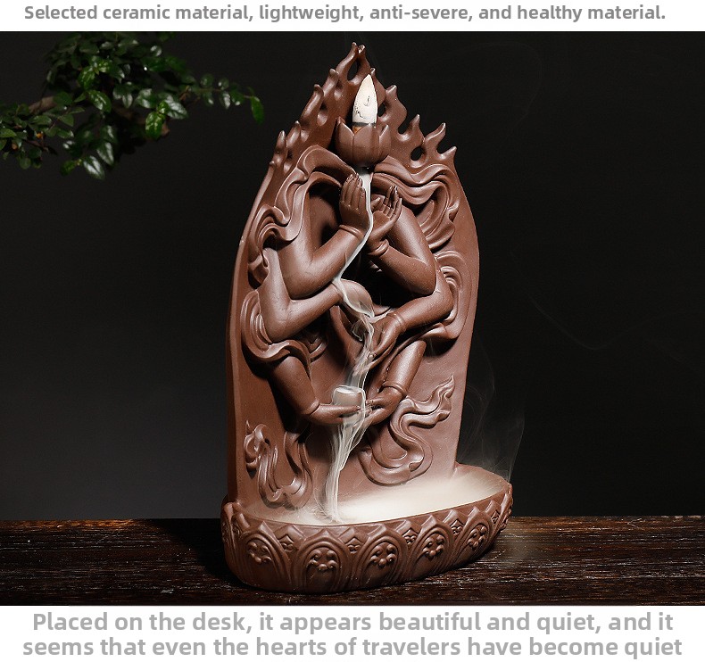 Guanyin player backflow incense _04 jpg