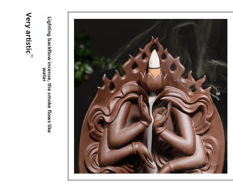 Guanyin player backflow incense _08 jpg
