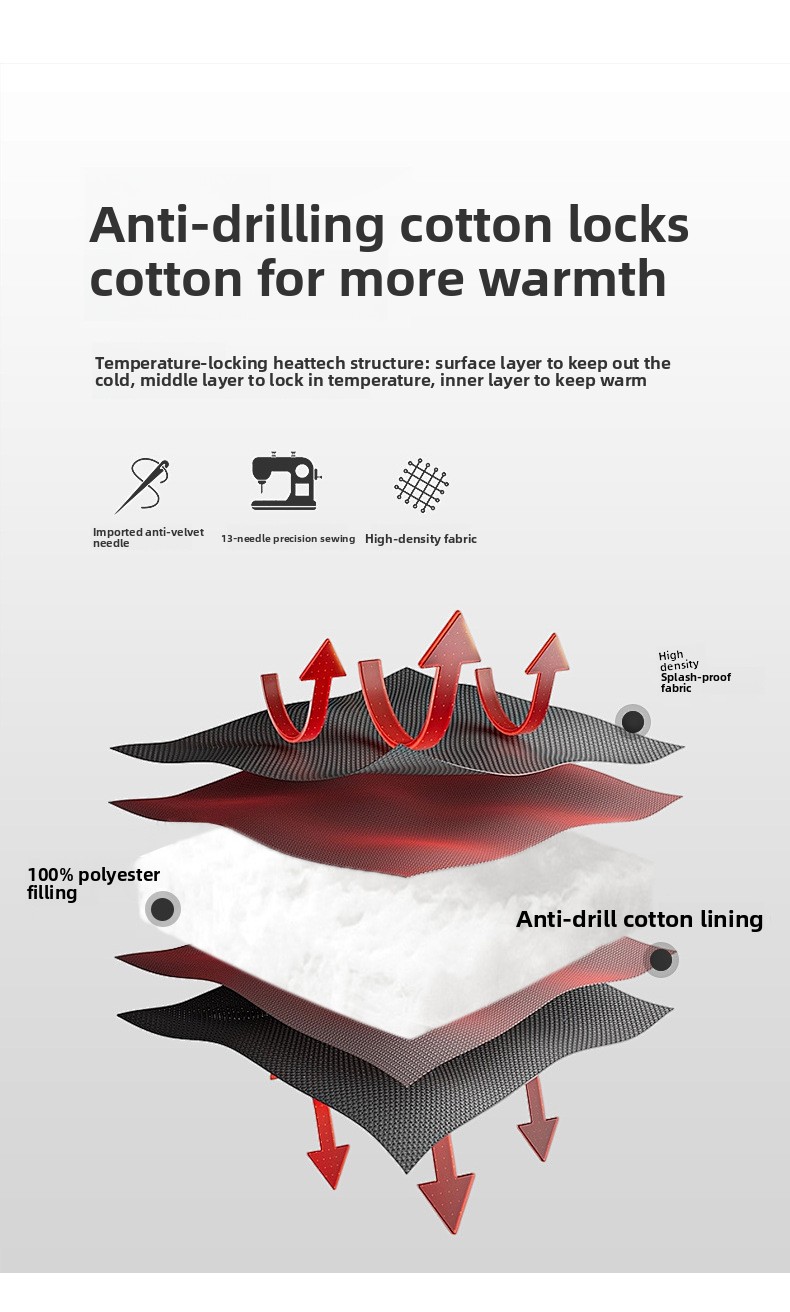 Giacca in cotone con cappuccio tinta unita 2025, giacca invernale in cotone ampia e spessa, cappello staccabile, giacca in cotone e giacca calda_voghion.com