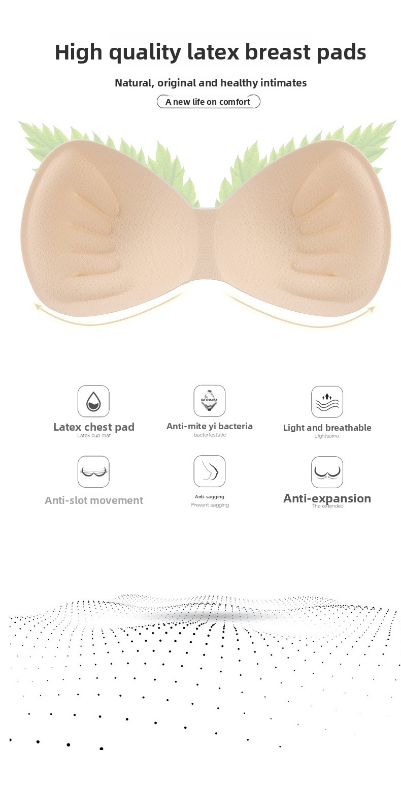 Zwoele nieuwe aankomst: kanten en latex bh met slingdesign, prachtige rug, borstkussentjes en alles-in-één borstband voor een sexy tubetoplook_voghion.com